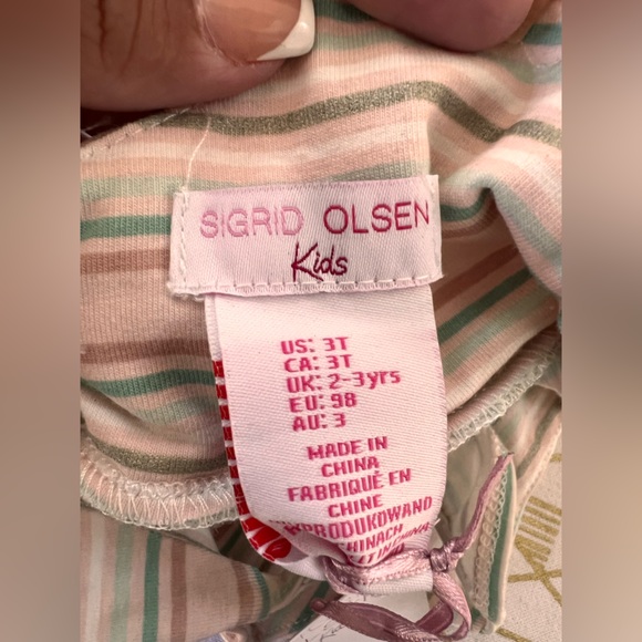 Sigrid Olsen NWT Little Gurl Summer Dresses Set Of 2 Size 3T - Picture 10 of 11